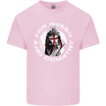 St Georges Day For Queen & Country England Mens Cotton T-Shirt Tee Top Light Pink