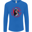 St Georges Day For Queen & Country England Mens Long Sleeve T-Shirt Royal Blue