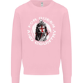St Georges Day For Queen & Country England Mens Sweatshirt Jumper Light Pink