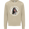 St Georges Day For Queen & Country England Mens Sweatshirt Jumper Sand