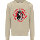 St Georges Day For Queen & Country England Mens Sweatshirt Jumper Sand