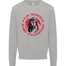 St Georges Day For Queen & Country England Mens Sweatshirt Jumper Sports Grey