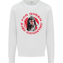 St Georges Day For Queen & Country England Mens Sweatshirt Jumper White