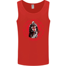St Georges Day For Queen & Country England Mens Vest Tank Top Red
