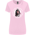St Georges Day For Queen & Country England Womens Wider Cut T-Shirt Light Pink