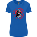St Georges Day For Queen & Country England Womens Wider Cut T-Shirt Royal Blue