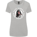 St Georges Day For Queen & Country England Womens Wider Cut T-Shirt Sports Grey