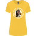 St Georges Day For Queen & Country England Womens Wider Cut T-Shirt Yellow