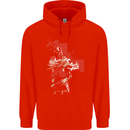 St Georges Day Knights Templar Crusader Childrens Kids Hoodie Bright Red