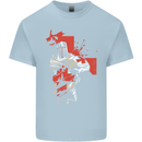 St Georges Day Knights Templar Crusader Kids T-Shirt Childrens Light Blue