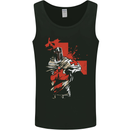 St Georges Day Knights Templar Crusader Mens Vest Tank Top Black
