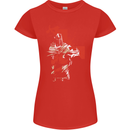 St Georges Day Knights Templar Crusader Womens Petite Cut T-Shirt Red