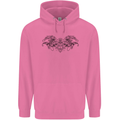 St Georges Day Roman Skull Wings Panther Mens 80% Cotton Hoodie Azelea