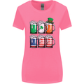 St Patricks Day Beer USA Irish American Womens Wider Cut T-Shirt Azalea