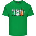 St Patricks Day Beer USA Irish Funny Mens Cotton T-Shirt Tee Top Irish Green