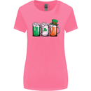 St Patricks Day Beer USA Irish Funny Womens Wider Cut T-Shirt Azalea