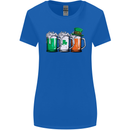 St Patricks Day Beer USA Irish Funny Womens Wider Cut T-Shirt Royal Blue