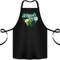 St Patricks Day Funny Irish Ireland Holiday Cotton Apron 100% Organic Black