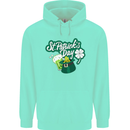 St Patricks Day Funny Irish Ireland Holiday Mens 80% Cotton Hoodie Peppermint