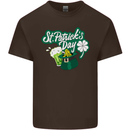 St Patricks Day Funny Irish Ireland Holiday Mens Cotton T-Shirt Tee Top Dark Chocolate