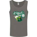 St Patricks Day Funny Irish Ireland Holiday Mens Vest Tank Top Charcoal