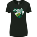 St Patricks Day Funny Irish Ireland Holiday Womens Wider Cut T-Shirt Black