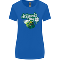 St Patricks Day Funny Irish Ireland Holiday Womens Wider Cut T-Shirt Royal Blue
