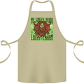 St Patricks Day Ginger Beard Lucky Charm Cotton Apron 100% Organic Khaki
