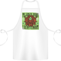 St Patricks Day Ginger Beard Lucky Charm Cotton Apron 100% Organic White