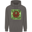 St Patricks Day Ginger Beard Lucky Charm Mens 80% Cotton Hoodie Charcoal