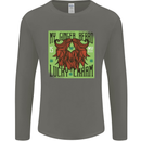 St Patricks Day Ginger Beard Lucky Charm Mens Long Sleeve T-Shirt Charcoal