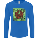 St Patricks Day Ginger Beard Lucky Charm Mens Long Sleeve T-Shirt Royal Blue