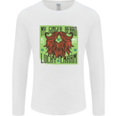 St Patricks Day Ginger Beard Lucky Charm Mens Long Sleeve T-Shirt White