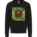 St Patricks Day Ginger Beard Lucky Charm Mens Sweatshirt Jumper Black