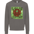 St Patricks Day Ginger Beard Lucky Charm Mens Sweatshirt Jumper Charcoal