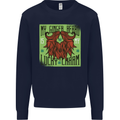 St Patricks Day Ginger Beard Lucky Charm Mens Sweatshirt Jumper Navy Blue