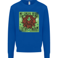St Patricks Day Ginger Beard Lucky Charm Mens Sweatshirt Jumper Royal Blue