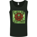 St Patricks Day Ginger Beard Lucky Charm Mens Vest Tank Top Black