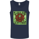 St Patricks Day Ginger Beard Lucky Charm Mens Vest Tank Top Navy Blue