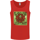 St Patricks Day Ginger Beard Lucky Charm Mens Vest Tank Top Red