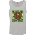 St Patricks Day Ginger Beard Lucky Charm Mens Vest Tank Top Sports Grey