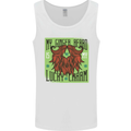 St Patricks Day Ginger Beard Lucky Charm Mens Vest Tank Top White