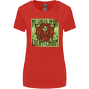 St Patricks Day Ginger Beard Lucky Charm Womens Wider Cut T-Shirt Red