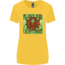 St Patricks Day Ginger Beard Lucky Charm Womens Wider Cut T-Shirt Yellow