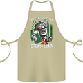 St Patricks Day Great Again Donald Trump Cotton Apron 100% Organic Khaki