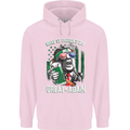 St Patricks Day Great Again Donald Trump Mens 80% Cotton Hoodie Light Pink