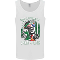 St Patricks Day Great Again Donald Trump Mens Vest Tank Top White