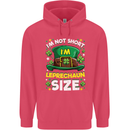 St Patricks Day I'm Leprechaun Sized Funny Childrens Kids Hoodie Heliconia