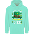 St Patricks Day I'm Leprechaun Sized Funny Childrens Kids Hoodie Peppermint