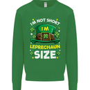 St Patricks Day I'm Leprechaun Sized Funny Kids Sweatshirt Jumper Irish Green